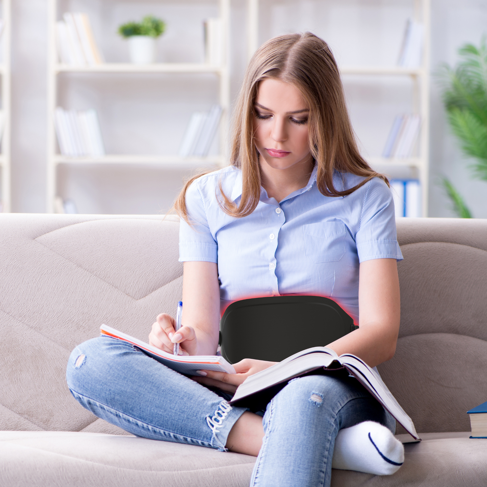 RED LIGHT THERAPY STOMACH OR BACK BELT
