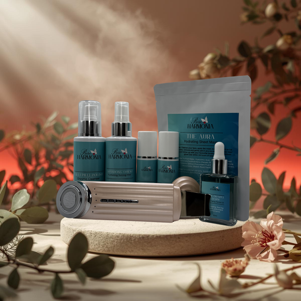 EXCLUSIVE FOUNDER'S COLLECTION 3 - The Soothe and Balance Ritual with Rose Revive 5 lifestyle detail - Pure Harmonia